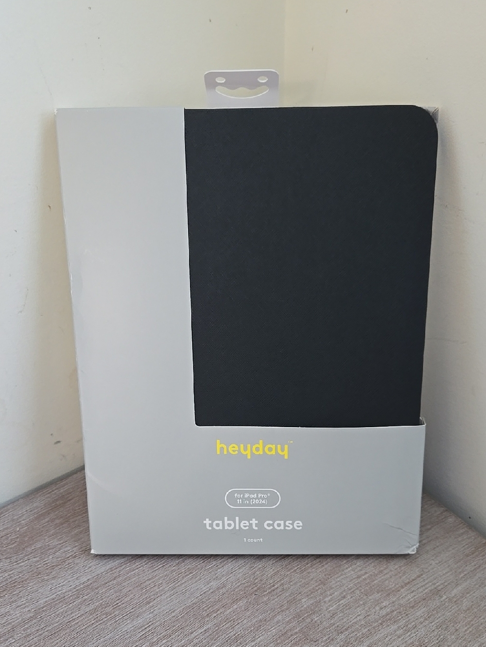 heyday Black Tablet Case for 11-inch iPad Pro - Slim Folio Cover